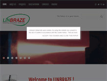 Tablet Screenshot of linbraze.com